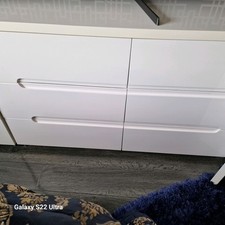 White gloss deep for sale  WREXHAM