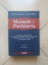 Manuale psichiatria giberti usato  Piombino Dese