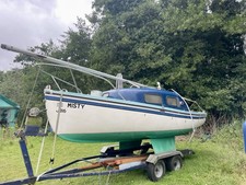 Sailing boat 18ft for sale  NORWICH