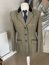 Equetech green tweed for sale  UK