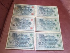 Reichsbanknote 1908 100 gebraucht kaufen  Eching