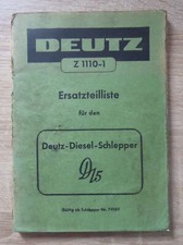 Deutz schlepper d15 gebraucht kaufen  Recke