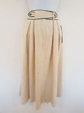 Vintage skirt linen for sale  PLYMOUTH