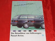 VW Passat B3 35i Limousine Variant "Arriva" Sondermodell Prospekt Brochure 1992, usado comprar usado  Enviando para Brazil