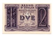 Italia banconota lire usato  Vittorio Veneto