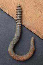 Gancho de feixe parafuso recuperado 5" antigo vintage antigo linha de gancho de vigas de madeira, usado comprar usado  Enviando para Brazil