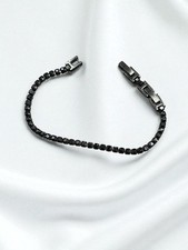 Bracciali tennis nero usato  Palermo