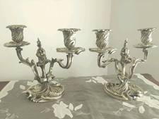 Paire candélabres bronze d'occasion  Nice-