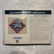 Nfl 75th anniversary for sale  Tampa