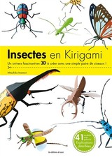 Insectes kirigami mitsuhiko d'occasion  France