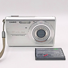 Usado, Casio Exilim EX-Z65 6.0 MP Digital Camera Silver with Battery and Sd Card Works! comprar usado Usado, Casio Exilim EX-Z65 6.0 MP Digital Camera Silver with Battery and Sd Card Works! comprar usado  Enviando para Brazil