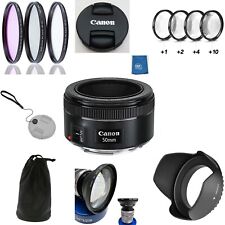 Kit de lentes Canon EF 50mm 1.8 STM para T8I 90D T7I T6S T6 SL3 850D 70D 5D 6D 7D 850D comprar usado  Enviando para Brazil