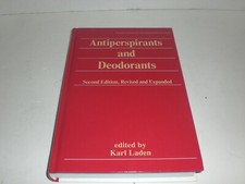 Antiperspirants and Deodorants Hardcover by Karl Laden SECOND EDITION segunda mano  Embacar hacia Mexico