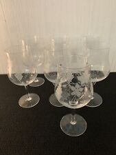 Verres dégusté gravé d'occasion  Baccarat