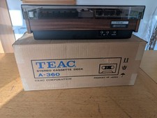 Teac 360 cassette for sale  ST. COLUMB