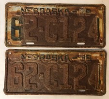 Vintage 1939 nebraska for sale  Broken Bow