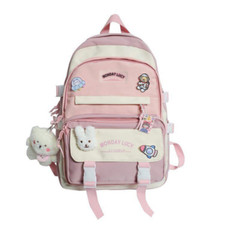 Mochila infantil fofa urso escola faculdade viagem bolsa casual para meninas Kawaii mulheres comprar usado  Enviando para Brazil