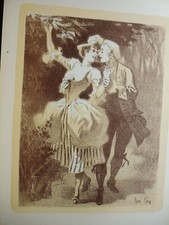 Lithographie rene pean d'occasion  Lunéville
