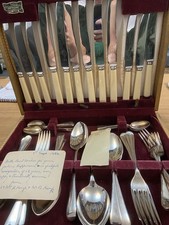 Shropshire canteen cutlery for sale  WALSALL