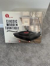Leitor de vinil/gravador com alto-falante integrado e Bluetooth da 1byOne  comprar usado  Enviando para Brazil