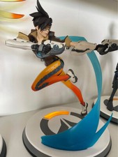Tracer Overwatch 10,5" Estátua Premium Blizzard Colecionáveis Base Iluminada comprar usado  Enviando para Brazil