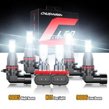 Para Toyota Corolla 2009 2010 2011 2012 2013 6x farol de LED Hi/Lo + kit de luz de neblina comprar usado  Enviando para Brazil