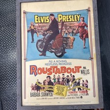 Roustabout movie poster for sale  Claremont