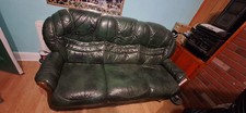 Three piece leather for sale  LIVERPOOL