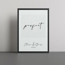 Personalised song lyrics for sale  ANNAN