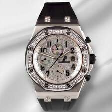 Relógio AUDEMARS PIGUET Royal Oak Offshore 42mm 4ct diamantes aço 25770ST comprar usado  Enviando para Brazil