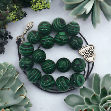 Malachite green komboloi for sale  Shipping to Ireland