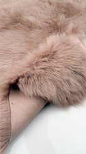 Natural taupe sheepskin for sale  BIRMINGHAM