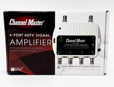 Amplificador de distribuição de sinal Channel Master 4 portas HDTV CM-3414 NOVO ENVIO RÁPIDO comprar usado Amplificador de distribuição de sinal Channel Master 4 portas HDTV CM-3414 NOVO ENVIO RÁPIDO comprar usado  Enviando para Brazil