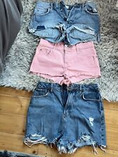 Ladies denim shorts for sale  SOUTHAMPTON