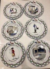 Assiettes plates porcelaine d'occasion  Orleans-