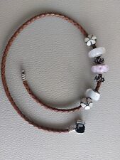 Pandora lederarmband charms gebraucht kaufen  Oberursel (Taunus)