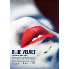 Blue velvet affiche d'occasion  Villeneuve-lès-Avignon