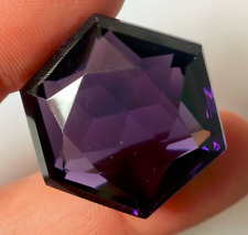76,10 quilates grande ametista roxa hexágono faceta corte pedra preciosa solta presente aniversário 4 comprar usado  Enviando para Brazil