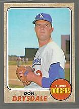 1968 Topps #145 Don Drysdale segunda mano  Embacar hacia Mexico