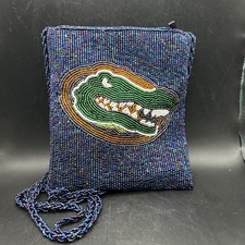 Bolsa tiracolo design jacaré totalmente frisada 7x6” zíper, usado comprar usado  Enviando para Brazil