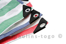 Striped tarpaulin medium for sale  OKEHAMPTON