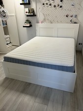 Letto matrimoniale brimnes usato  Milano