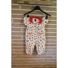 Macacão limitado bebê criança 18m macacão vermelho azul peixe caprichoso vintage comprar usado  Enviando para Brazil