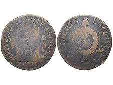 Francia, Luis XVI, 1 sol, 1793BB, KM 619 [FRA_616] comprar usado  Enviando para Brazil