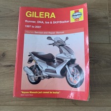 Gilera haynes shop for sale  BEXHILL-ON-SEA
