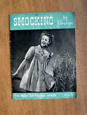 Smocking vintage booklet for sale  HEMEL HEMPSTEAD