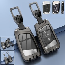 Capa chave de carro liga de zinco TPU para VW Passat B8 CC Skoda Tiguan MK2 Magotan, usado comprar usado  Enviando para Brazil