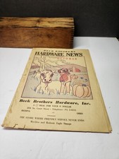 FOLHETO PUBLICITÁRIO LOJA DE FERRAGENS BECK BROTHERS INÍCIO DOS ANOS 1900 MEDINA OHIO, usado comprar usado  Enviando para Brazil