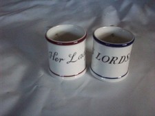 Pair mugs ladyship for sale  HUNTINGDON