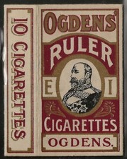 PAQUETE DE CIGARRILLOS/TABACO VINTAGE - #0054 - CASCO 10's - OGDENS - REGLA segunda mano  Embacar hacia Mexico